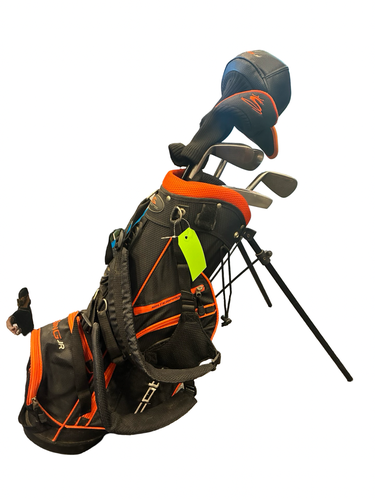Used Cobra KING COBRA JR Jr Package Set RH Orange 7 Piece 11682-S000140991
