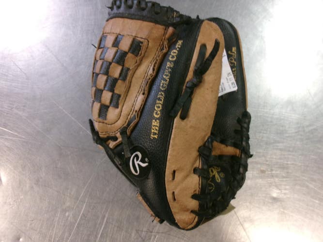Used Rawlings PLAYERMAKER BB/SB Glove RH Throw Brown 11" 11868-S000072526