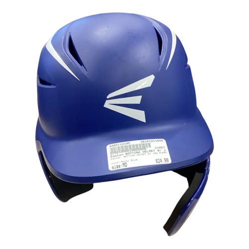 Used Easton BATTING HELMET W/ JAW GUARD Batting Helmet Mask Royal Blue MD 11846-S000112145