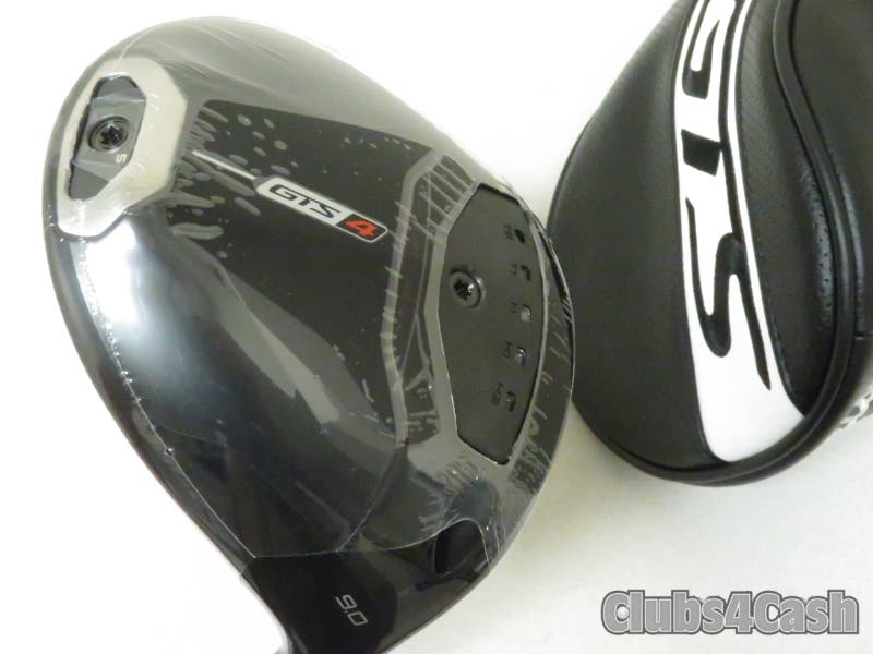 Titleist GTS4 Driver 9° Mitsubishi Tensei 1K White RIP 65 X-Flex +