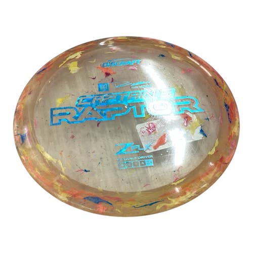 Used Discraft Z FLX CAP RAPTOR Disc Golf Driver Brown 11846-S000112007