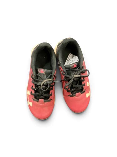Used Under Armour BB CLEAT BB/SB Cleats Pink Youth 11.0 11846-S000108830