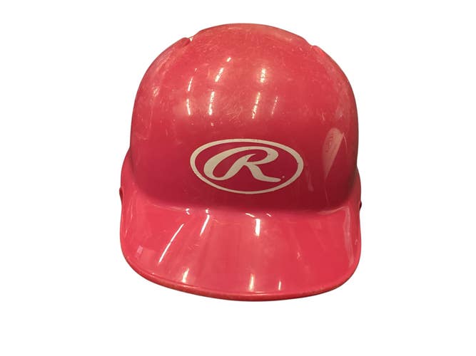 Used Rawlings BATTING HELMET Batting Helmet No Mask Pink SM 11846-S000101329