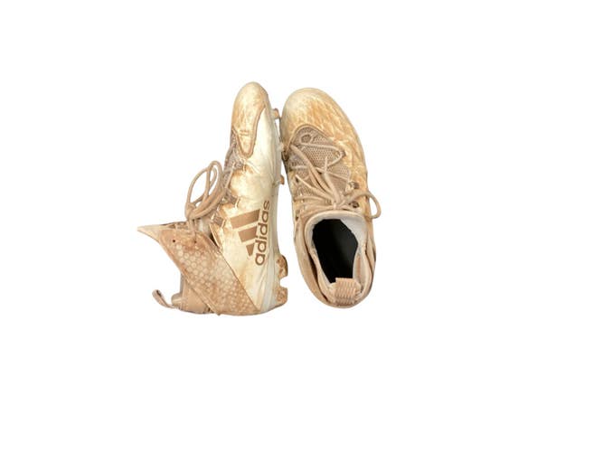 Used Adidas Adult FB Cleats White Senior 8.5 11846-S000099143