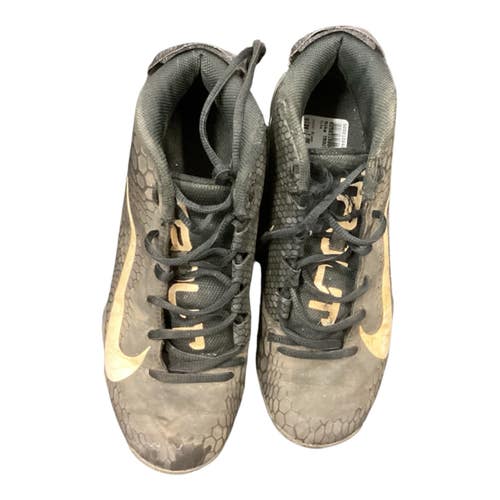 Used Nike TROUT BB/SB Cleats Black Junior 05 11846-S000108409