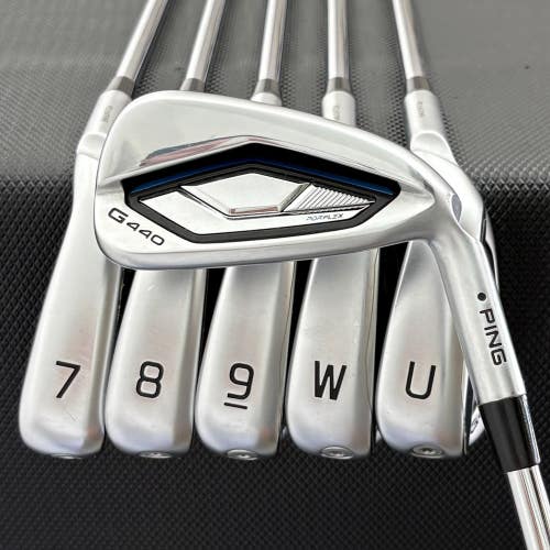 PING G440 IRON SET 6-U BLACK DOT