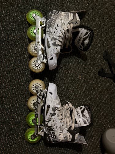 Mission Inhaler WM03 Inline Skates Wide Width Size 8.5 (Used)