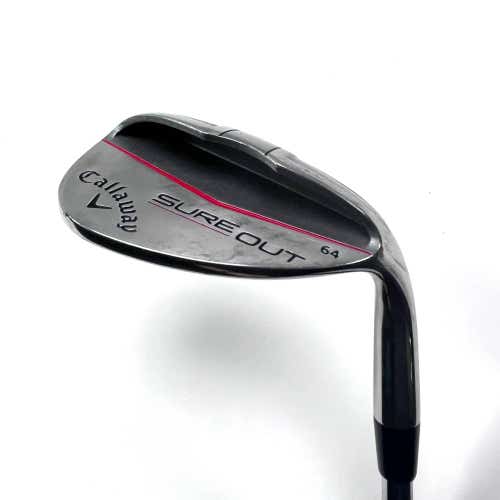 Callaway Sure Out Lob Wedge LW 64* KBS 90g Wedge Steel Mens RH