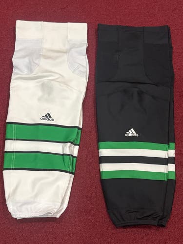 White & Black Senior XL Adidas Socks Pro Stock (New)