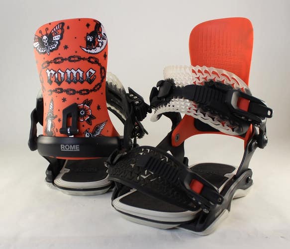 Rome Brass AW Snowboard Bindings Small (Women's US 9-11.5) Team 2027 Demo