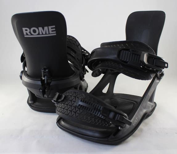 Rome Women's Volt FASE Snowboard Bindings Medium (US W 9-12) Black 2027 Demo