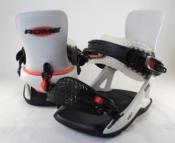 Rome Volt FASE Snowboard Bindings, Medium (US Men's 7.5-10.5) Stone 2027 Demo