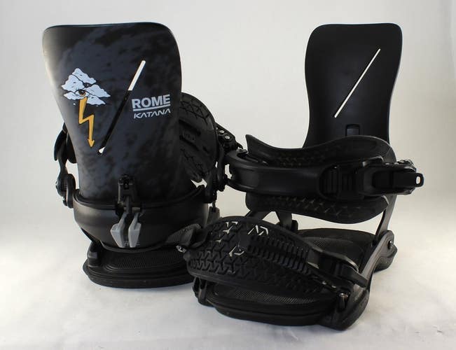 Rome Katana AW Pro FASE Snowboard Bindings M/L (Mens 7.5-10) Stale 2027 Demo