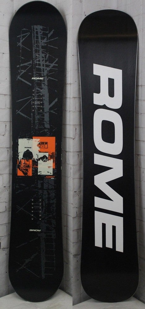 ROME AGENT 154 スノーボード Rome Agent Pro Men's Snowboard 154 cm True Twin All-Mountain 2027