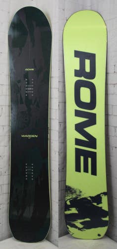 Rome Warden Men's Snowboard 157 cm Directional Twin Fusion Camber 2027 Demo