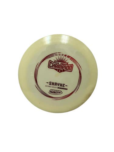 Used Innova GLOW CHAMPION SHRYKE Disc Golf Driver Clear 172g 11692-S000158841