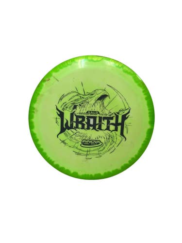 Used Innova HALO WRAITH Disc Golf Driver Neon Green 179g 11692-S000158864