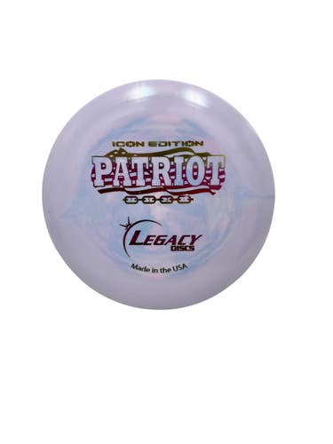 Used Legacy ICON PATRIOT Disc Golf Driver Purple 175g 11692-S000158888