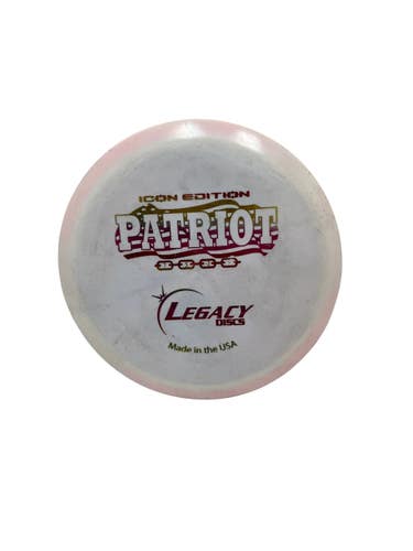 Used Legacy ICON PATRIOT Disc Golf Driver Pink 175g 11692-S000158889