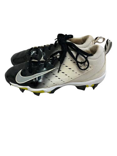 Used Nike VAPOR UNTOUCHABLE SHARK Adult FB Cleats Black And White Senior 5 11692-S000158916