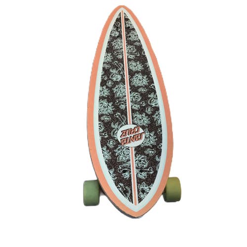 Used Santa Cruz FLORAL DECAY Complete Skateboard None Regular 11730-S000075058