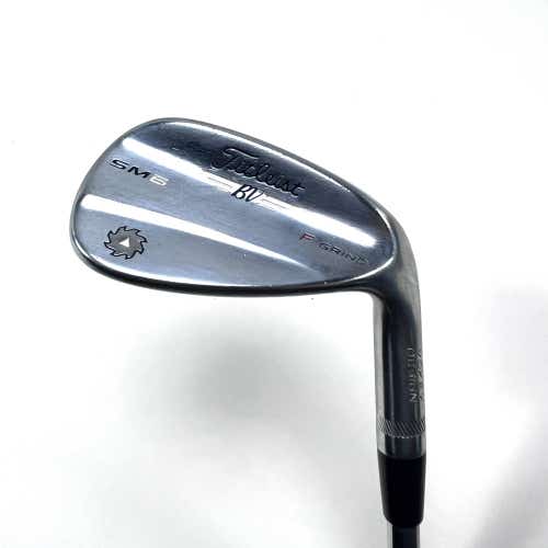 Titleist Vokey SM6 Tour Chrome Gap Wedge GW 52* 12 Bounce F-Grind SM6 RH