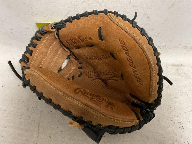 Used Rawlings Renegade RSCMYBD Baseball Catchers RH Throw Brown And Black 32" 11855-S000211748