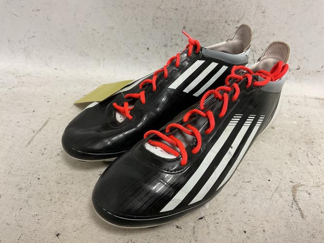 Used Adidas Adizero 5 Star G22776 Soccer Cleats Black And White Senior 10.5 11855-S000211740