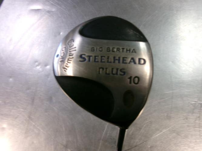 Used Callaway BIG BERTHA STEELHEAD PLUS Mens Fairway Wood RH 10 Wood 11868-S000072455