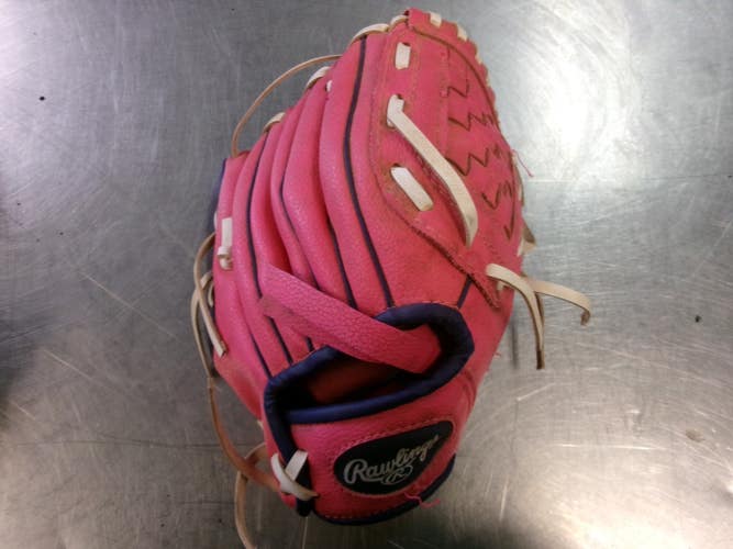 Used Rawlings PL91PP BB/SB Glove T-ball Pink 9" 11868-S000072459