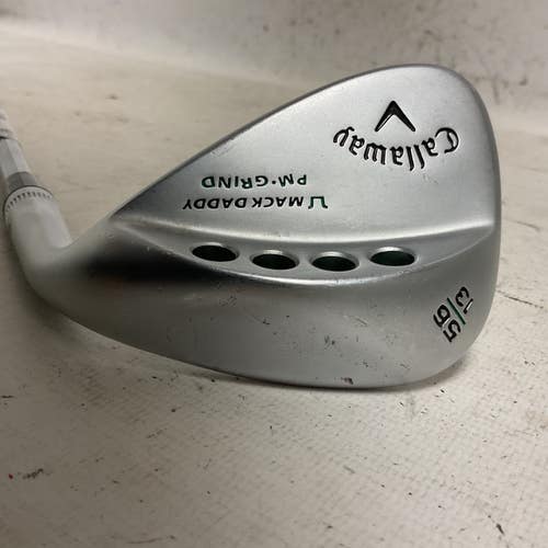 Used Callaway MACK DADDY PM GRIND Golf Wedge Mens RH 56 Degree 11855-S000211699