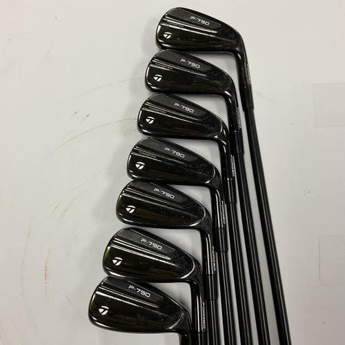 Used Taylormade P790 FORGED PHANTOM BLACK Mens Iron Set RH 4I-PW 11855-S000211668