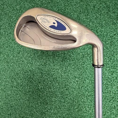 Callaway Hawk Eye Titanium 9 Iron MRH Graphite Firm Stiff Flex Graphite Shaft