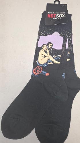 ST3a HotSox Hot Sox "Famous Artist Series" Crew Length Socks FREE SHIPPING