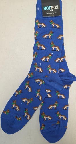 ST8 HotSox Hot Sox "German Shepherd Novelty" Crew Length Socks FREE SHIPPING