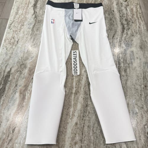 Nike NBA Pro Hyperstrong Padded Pants Tights White AA0753-100 Men’s XXL-Tall
New With Tags