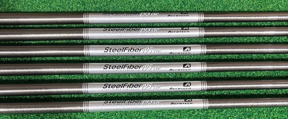 Aerotech SteelFiber i95CW Regular Shaft Set 5-PW NEW