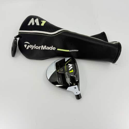 Taylormade M1 15* 3 Wood Head RH Headcover Fairway Wood Used Golf Club
