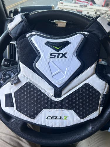 XL Youth STX Cell V Shoulder Pads (Used)
