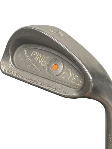 Ping Eye2 5 Iron Orange Dot 2* Flat Right-Handed Men's Stiff Steel 38" Wrap Grip