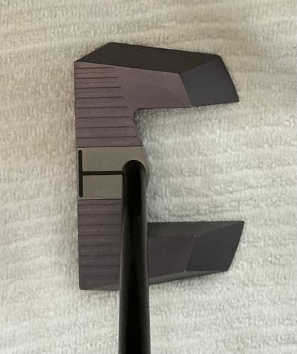 2025 L.A.B. Golf Mezz.1 Custom Grey Right Handed Putter, Steel 34.5,  White Leather cover (Used)