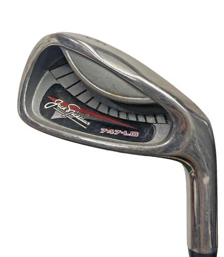 Jack Nicklaus 747-Lo 6 Iron Men's RH PKP Stiff Flex Steel 37.5" Nice Stock Grip