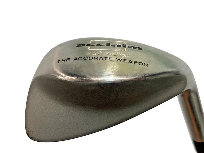 Acclaim Full Wedge The Accurate Weapon PW 48* Stiff Steel 35 RH Good Wrap Grip