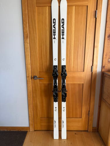 Women's HEAD WC Rebels SG e-Race 202 cm Skis Max Din 20 (New)