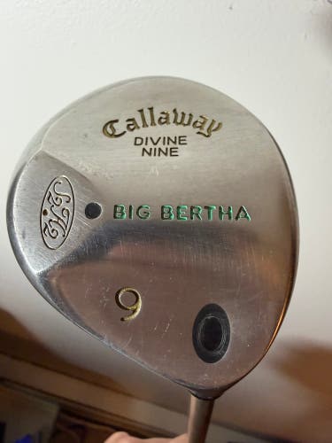 Callaway Big Bertha Warbird Divine Nine 9 wood (Graphite Gems Ladies) 9w Fairway