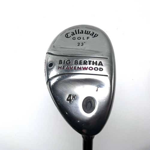 Callaway Big Bertha Heavenwood 4 Hybrid 23* RCH 75w Regular Graphite Mens RH