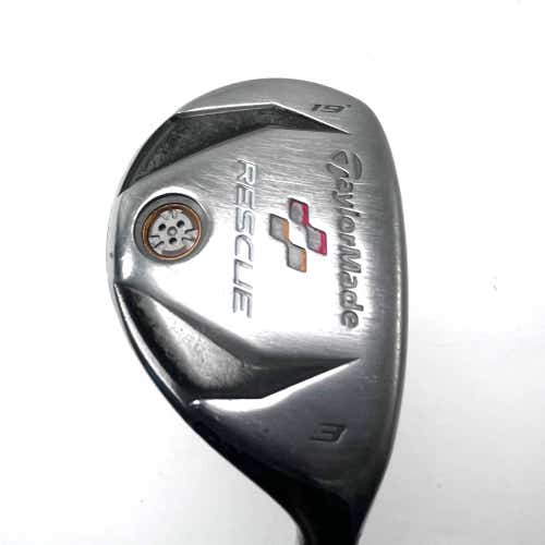 TaylorMade Rescue 2009 3 Hybrid 19* Aldila REAX 65g Stiff Graphite Mens RH