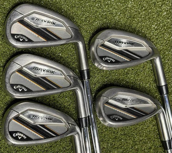 Callaway MAVRIK Iron Set Right Hand 6-PW Steel True Temper XP95 Regular Flex RH