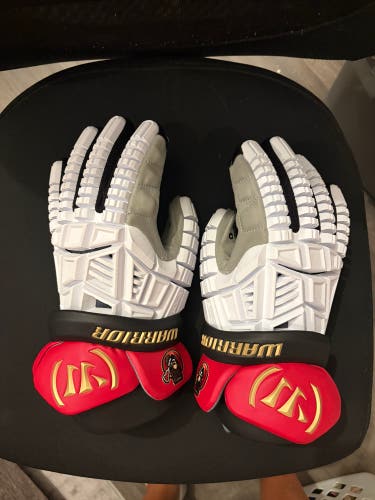 Warrior Evo V Lacrosse Gloves (New)