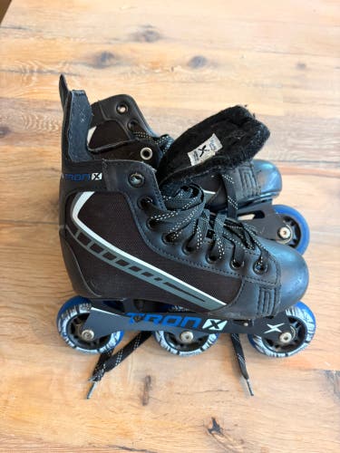Tron X / Inline Skates / Adjustable M (Youth 11-Jr 1) (Used)